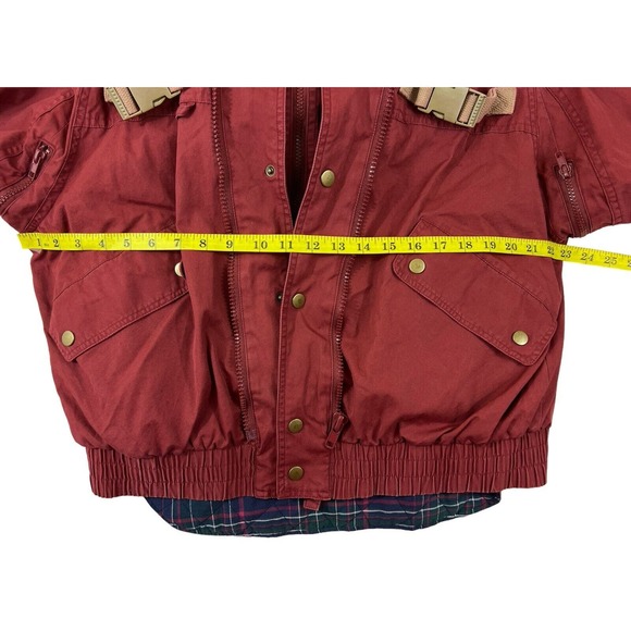 VTG Willis & Geiger Men Hooded Jacket & Vest Sz M Fishing Hunting - Picture 3 of 10